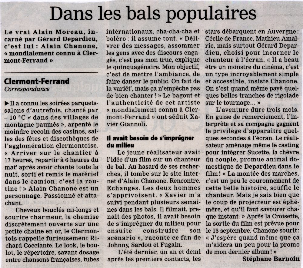 Dans les bals populaires